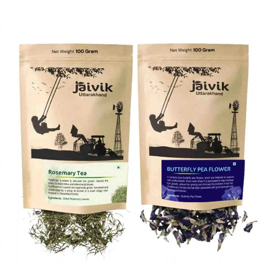 Rosemary Butterfly Pea Herbal Tea Combo